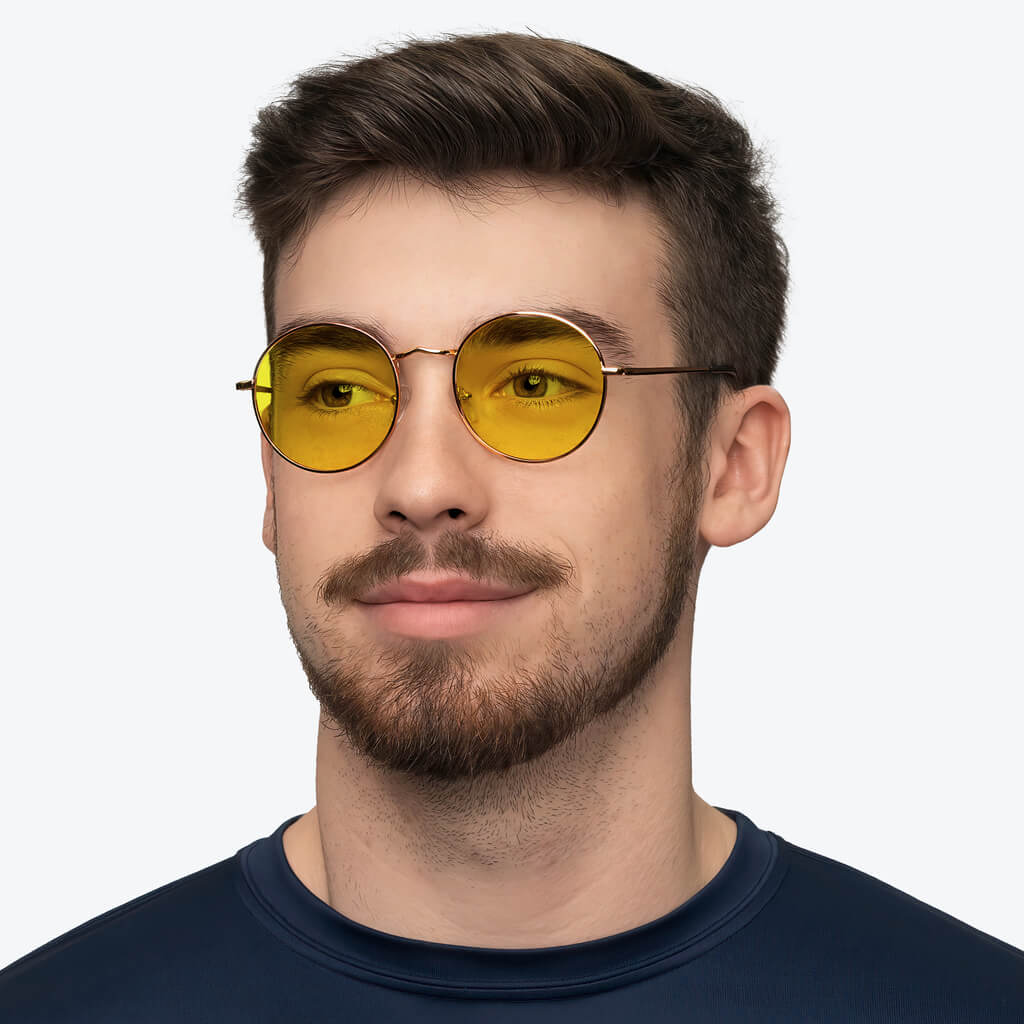 DayMax Elton Glasses - Gold- Readers - Image 4