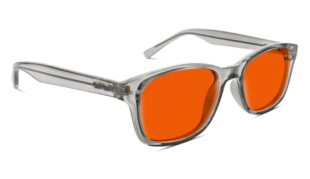 NightFall Lucent Blue Blocking Glasses - Pearl Grey - Readers - Image 7