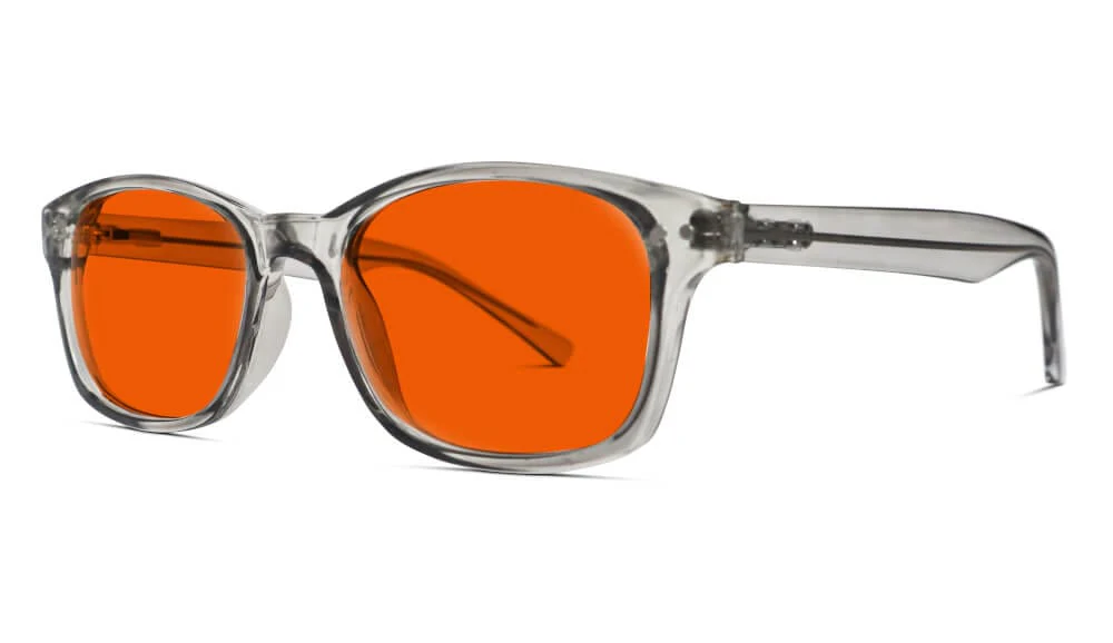 NightFall Lucent Blue Blocking Glasses - Pearl Grey - Readers - Image 8
