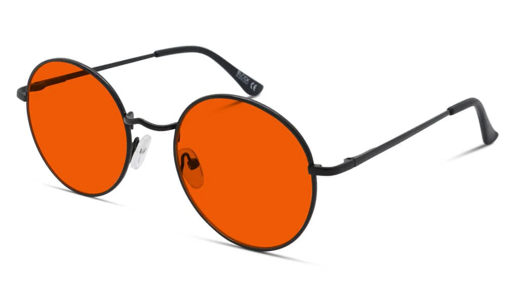 NightFall Elton Blue Blocking Glasses - Black - Readers - Image 2