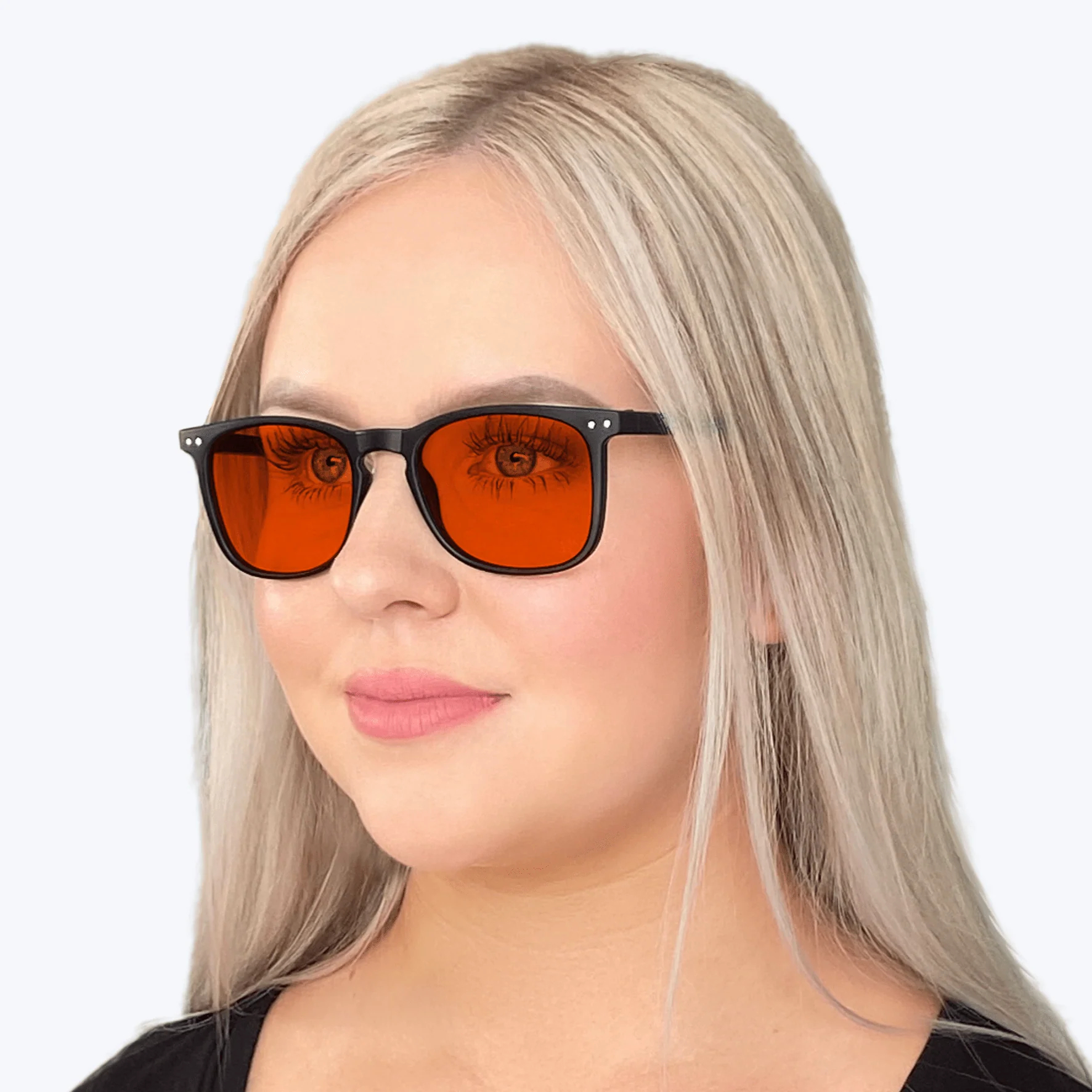Nightfall Taylor Blue Blocking Glasses - Black - Prescription - Image 7