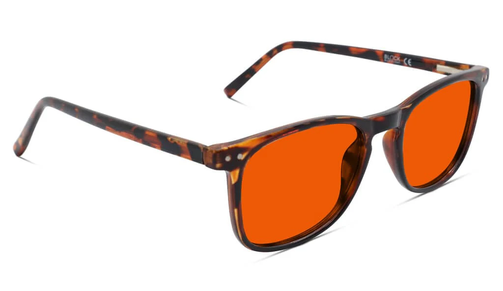 Nightfall Taylor Blue Blocking Glasses - Tortoise - Prescription - Image 3
