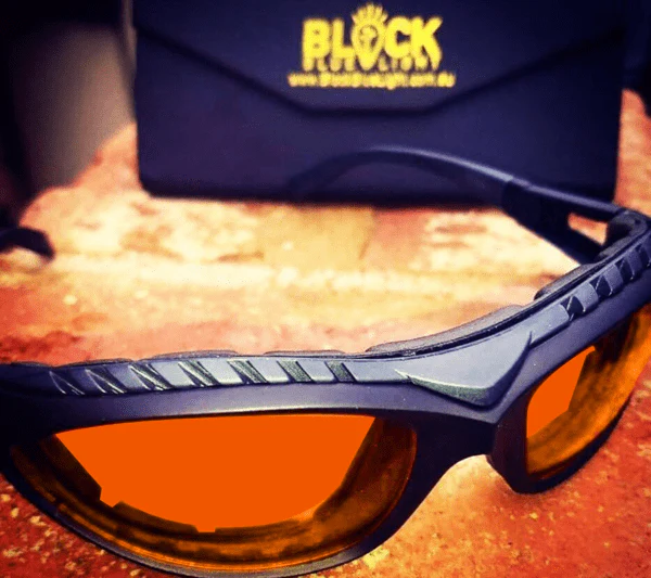 NightFall Wrap Blue Blocking Glasses - Prescription - Image 4