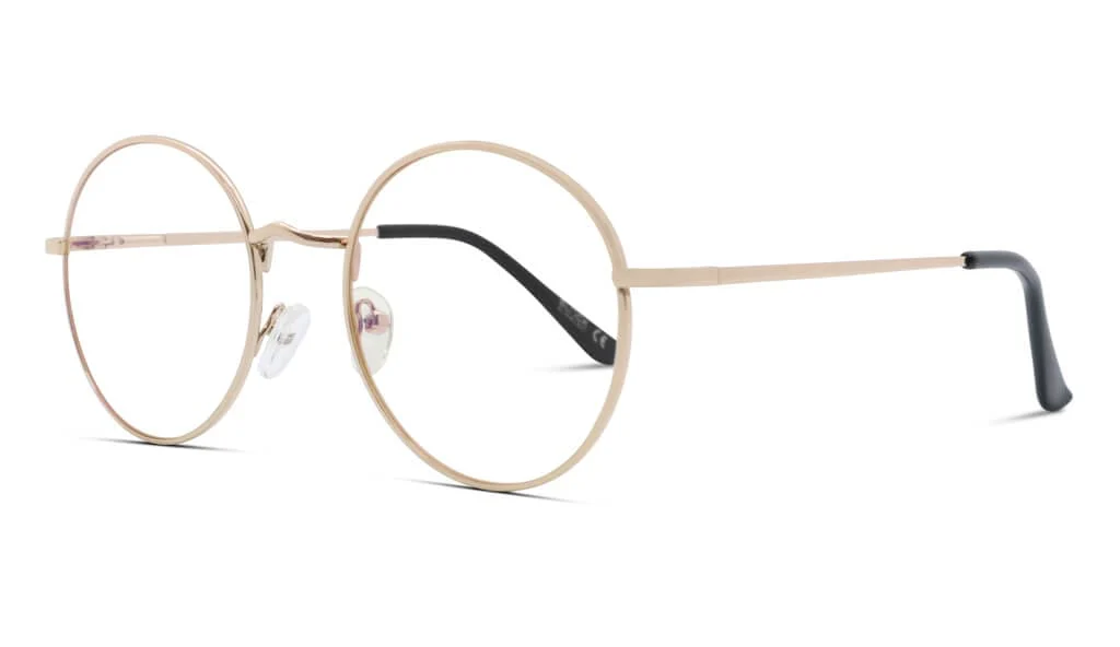 ScreenTime Elton Computer Glasses - Gold - Prescription - Image 8