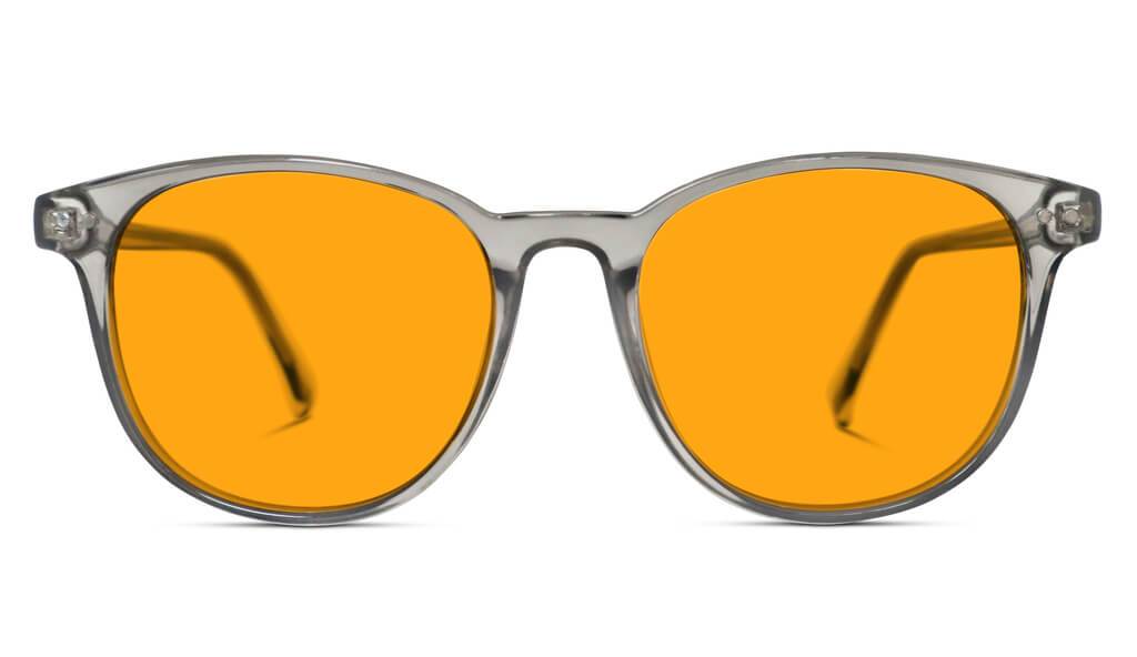 SunDown Billie Blue Blocking Glasses-Pearl Grey - Readers