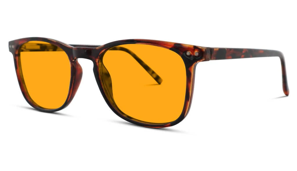 SunDown Taylor Blue Blocking Glasses - Tortoise - Prescription - Image 4