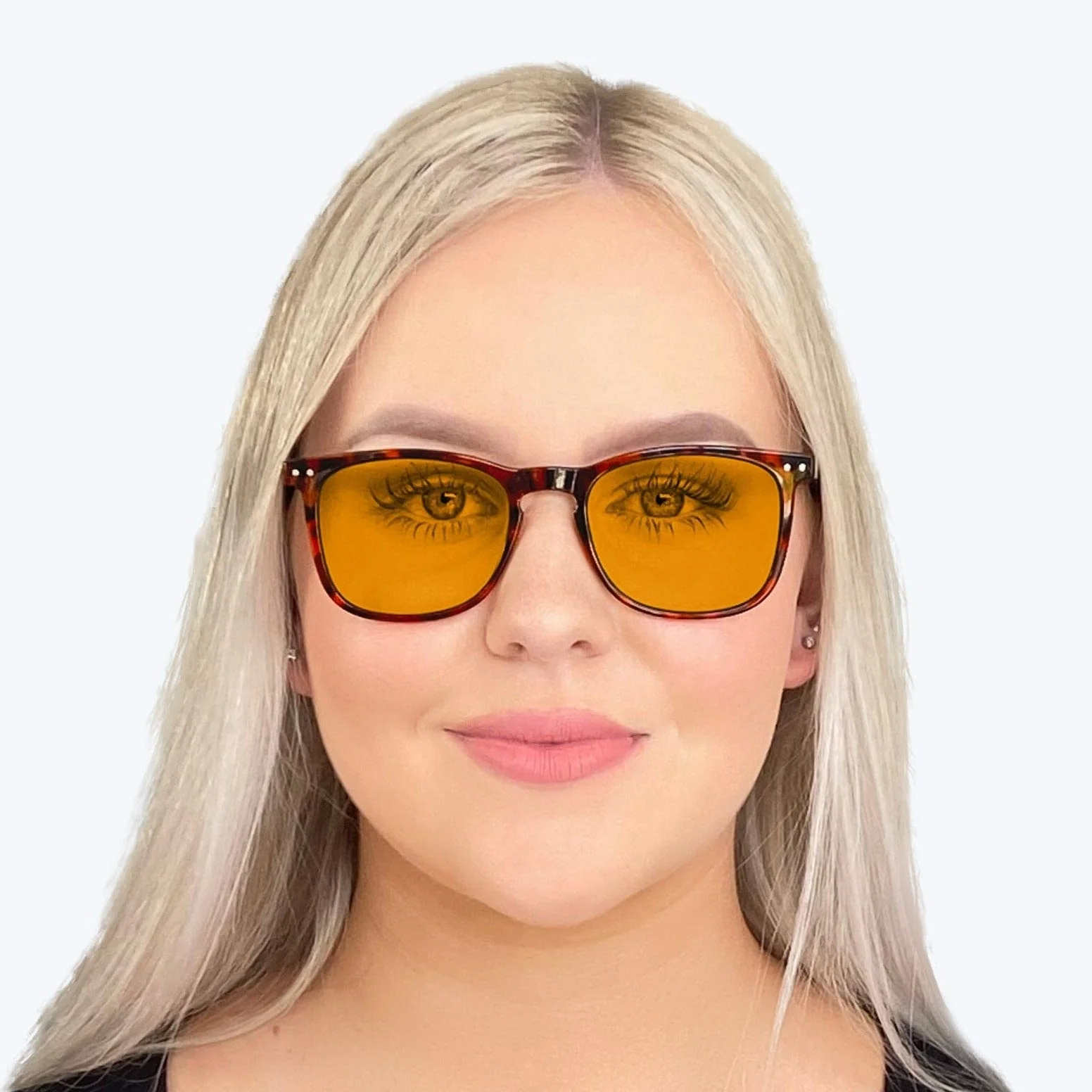 SunDown Taylor Blue Blocking Glasses - Tortoise - Prescription - Image 6