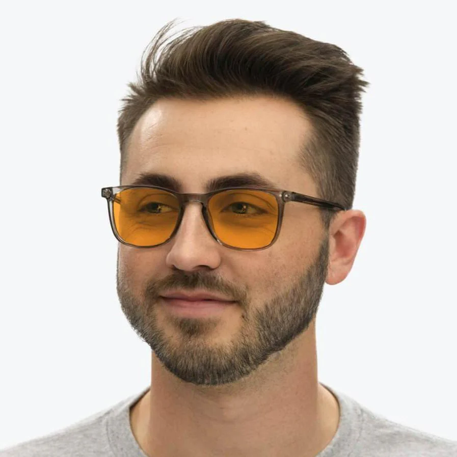 SunDown Taylor Blue Blocking Glasses-Pearl Grey - Image 7